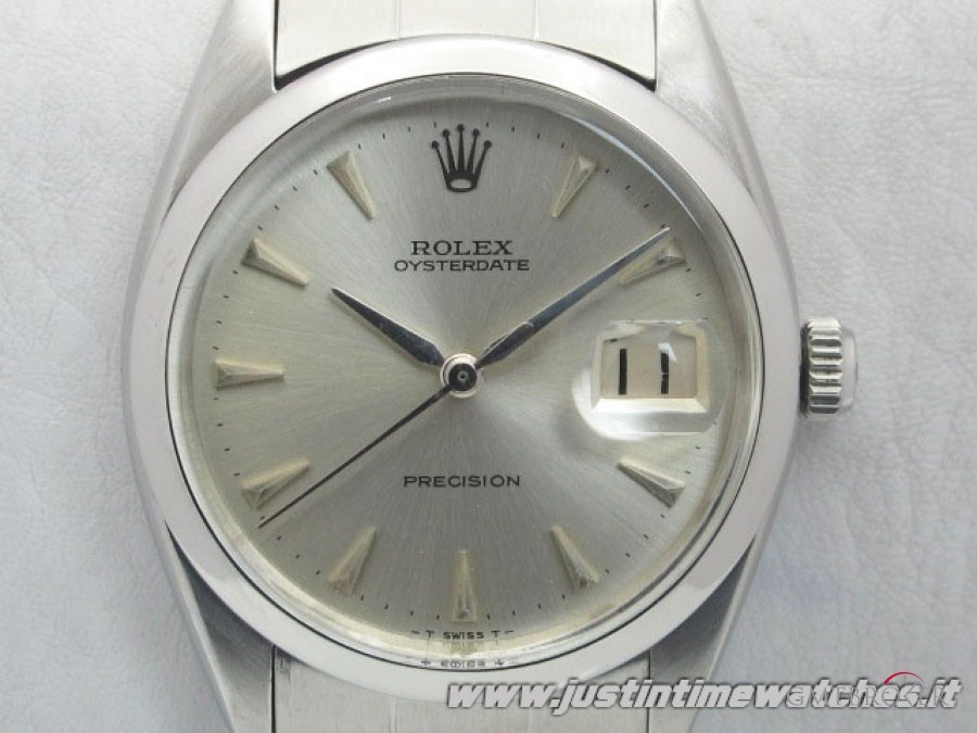Rolex Vintage Precision 6694 quadrante argento 6694 738461