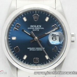 Rolex Oyster Date 15200 quadrante blu full set 15200 743473