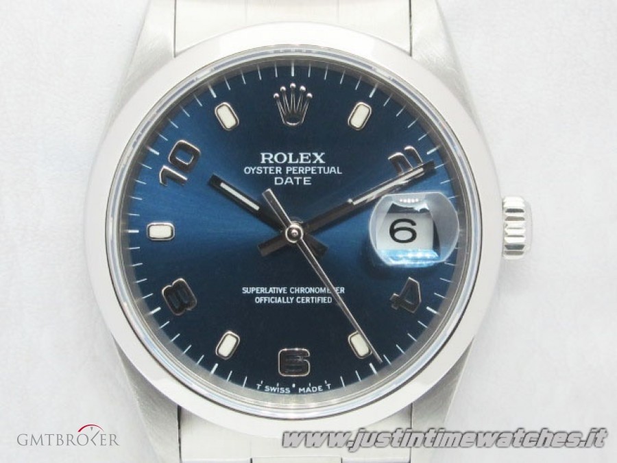 Rolex Oyster Date 15200 quadrante blu full set 15200 743473