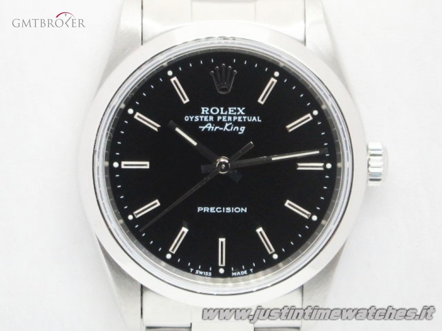 Rolex Oyster Air-King 14000 quadrante nero full set 14000 695367