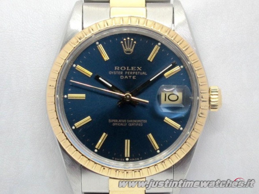 Rolex Vintage Date 15053 quadrante blu full set 15053 667919