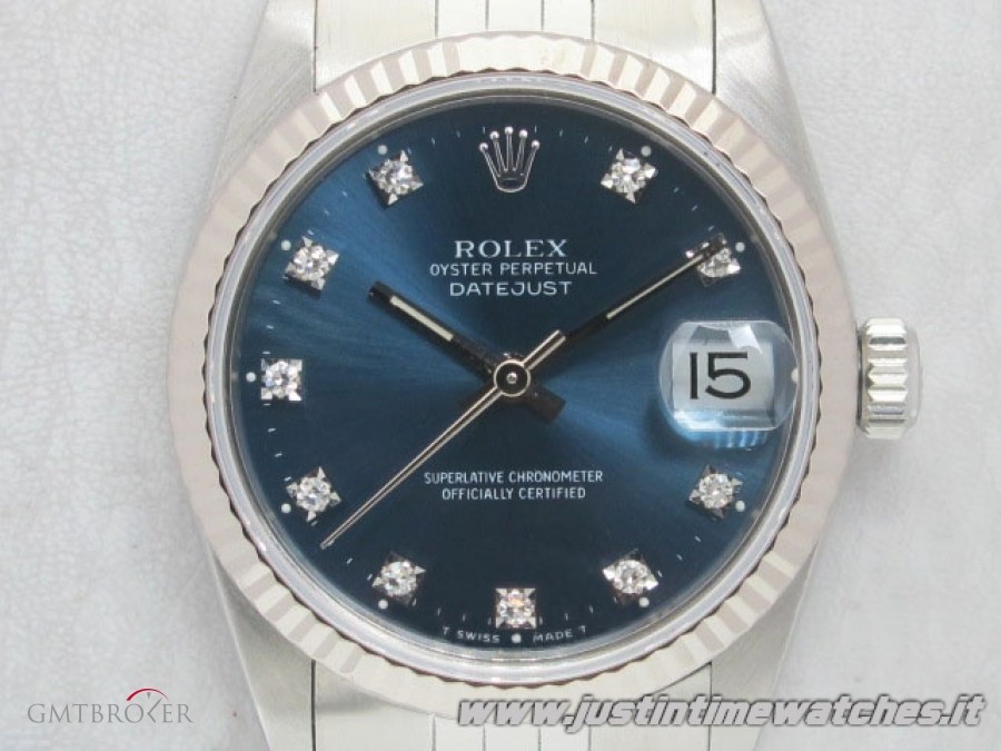 Rolex Oyster DateJust 68274 medio Lady 31 mm ORIGINAL di 68274 812603