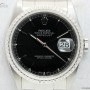 Rolex Oyster DateJust 16220 quadrante nero full set
