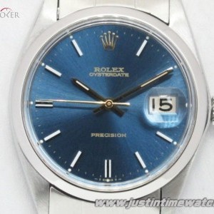 Rolex Vintage Precision 6694 quadrante blu 6694 698299