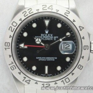 Rolex Professionali Explorer II 16570 quadrante nero ful 16570 813266