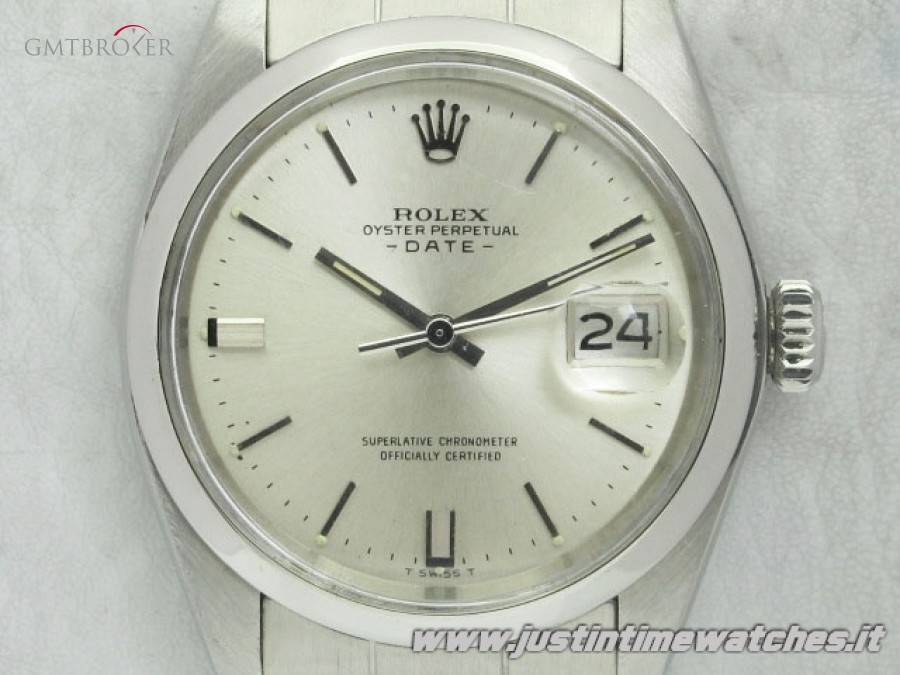 Rolex Vintage Date 1500 quadrante argento 1500 792044