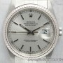 Rolex Oyster DateJust 16234 quadrante argento full set