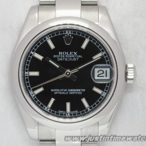 Rolex Oyster DateJust 178240 31mm quadrante nero full se 178240 760271