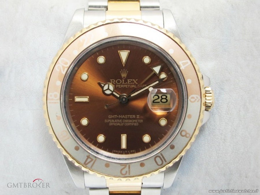 Rolex Professionali Gmt Master II 16713 Tiger Eye full s 16713 837439