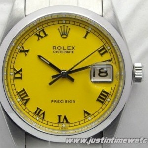 Rolex Vintage Precision 6694 quadrante giallo 6694 491549