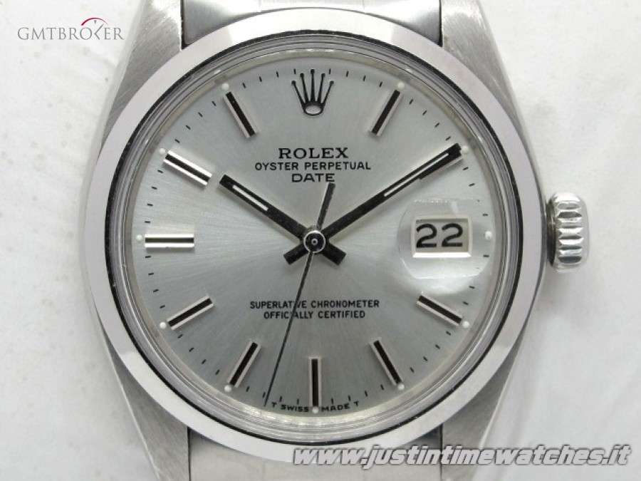 Rolex Vintage Date 1500 quadrante argento full set 1500 489373