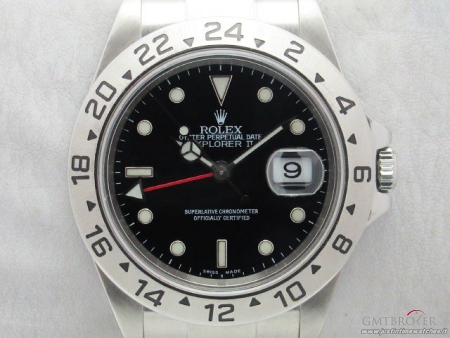 Rolex Professionali Explorer II 16570 quadrante nero ful 16570 820811