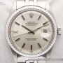 Rolex Vintage DateJust 1603 quadrante argento full set
