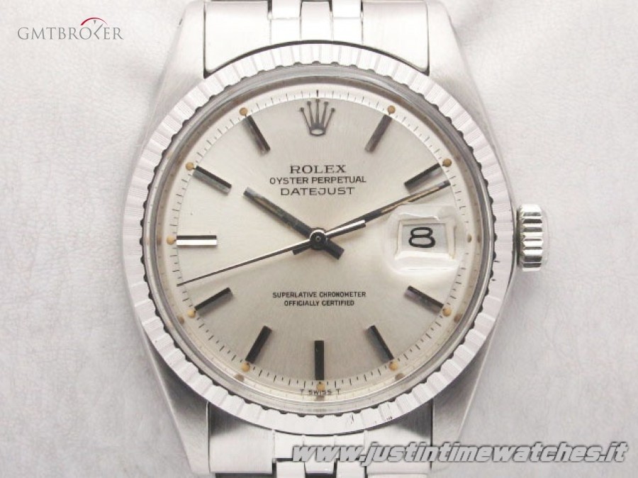 Rolex Vintage DateJust 1603 quadrante argento full set 1603 778775