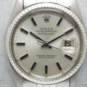 Rolex Vintage Oyster DateJust 16014 quadrante argento fu 16014 838681