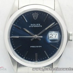 Rolex Vintage Precision 6694 quadrante blu 6694 738557