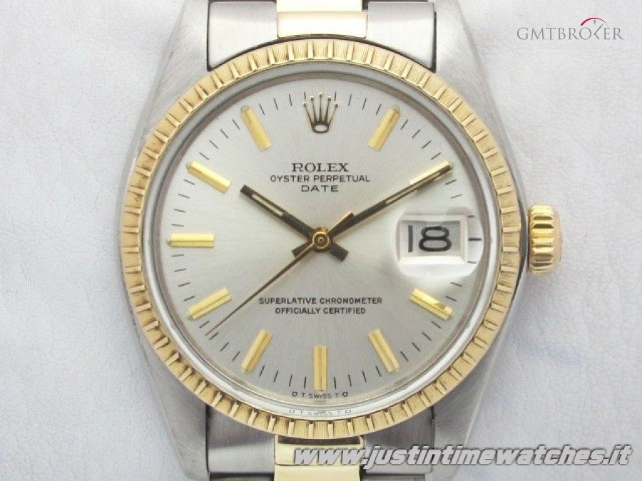 Rolex Vintage Date 1505 quadrante argento full set 1505 730729