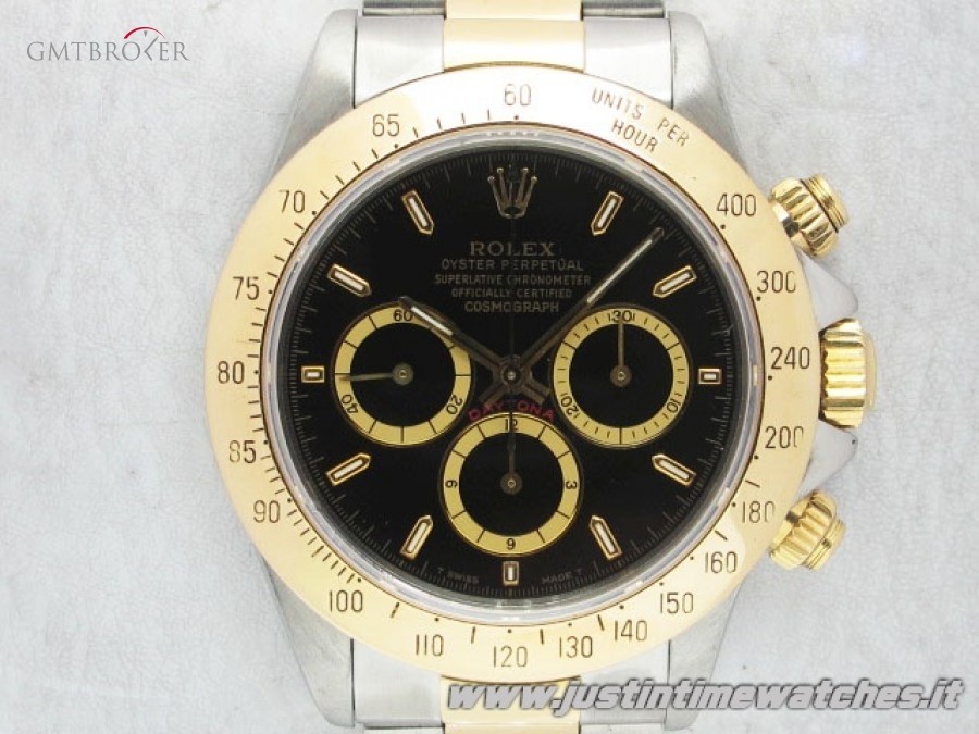 Rolex Professionali Daytona 16523 quadrante nero full se 16523 795819