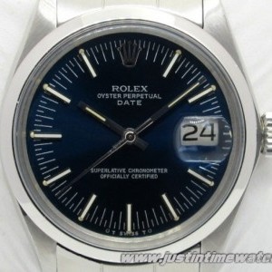 Rolex Vintage Date 1500 quadrante blu full set 1500 497371
