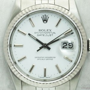 Rolex Oyster DateJust 16234 quadrante bianco full set 16234 823226