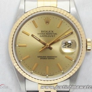 Rolex Oyster DateJust 16233 quadrante oro full set 16233 760231