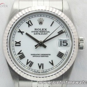 Rolex Oyster DateJust 78274 31mm medio quadrante bianco 78274 740825