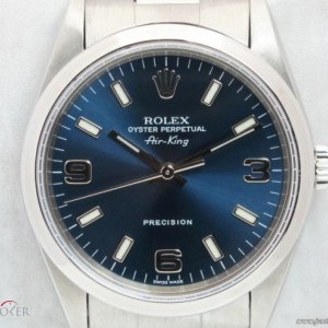 Rolex Oyster Air-King 14000 quadrante blu full set 14000 823142