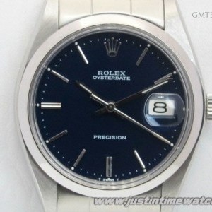 Rolex Vintage Precision 6694 quadrante blu scuro 6694 643647