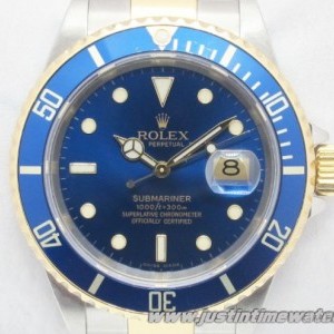 Rolex Professionali Submariner Date 16613 quadrante blu 16613 730873