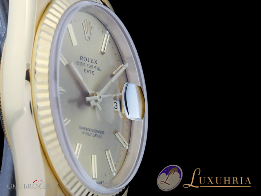 Rolex Oyster Perpetual Date 18kt Gelbgold 34mm 15238 665605