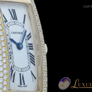 Cartier Tank Americaine Ladies 18kt Gelbgold mit Diamantbe WB7012K2 503823