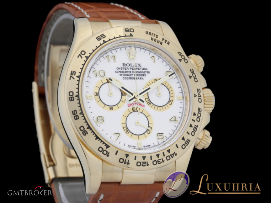 Rolex Cosmograph Daytona 750er Gelbgold 40mm 116518 801627