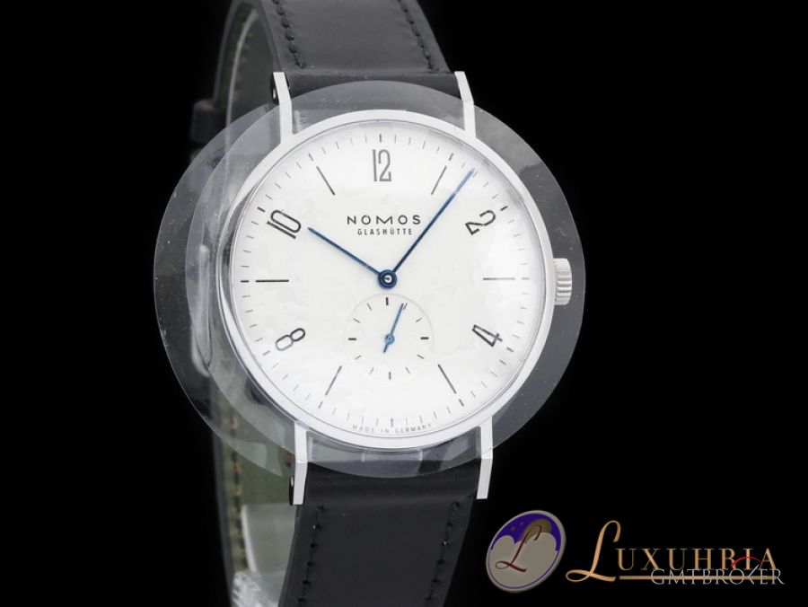 Nomos Glashtte Tangente 38  Handaufzug Edelstahl  375mm nessuna 817088