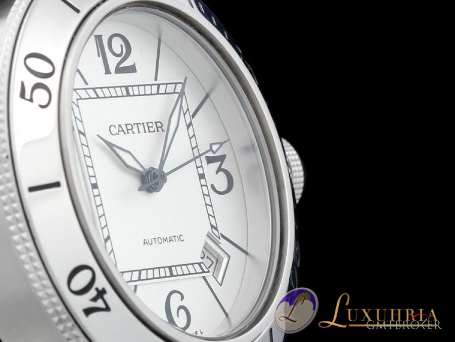 Cartier Pasha Seatimer Date Edelstahl 405mm W31080M7 300757