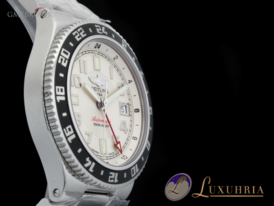 Breitling Superocean GMT Edelstahl 41mm A3238011/G740 796128