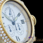Cartier Pasha Chronoreflex Ewiger Kalender mit Diamant-Bes