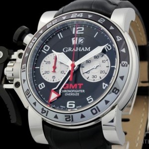 Graham Chronofighter Oversize GMT Date Left Crown 47mm  2 2OVGS.B39A 192827