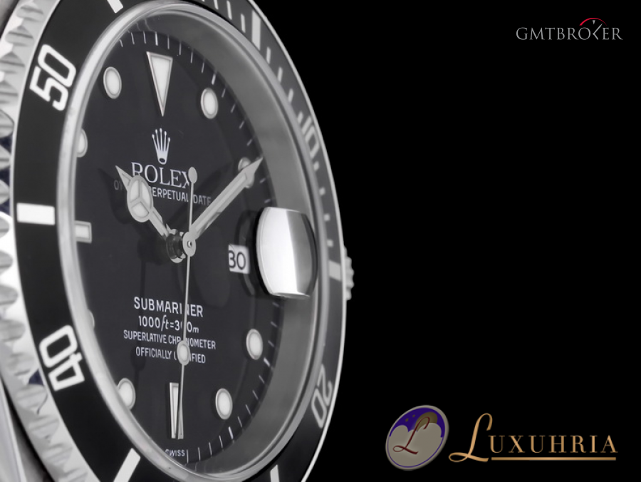 Rolex Submariner Date EdelstahlSchwarz LC 100 16610 788387