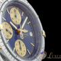 Breitling Chronomat Chronograph Blue Dial StahlGold