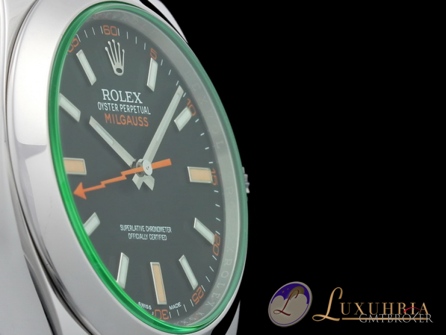 Rolex Oyster Perpetual Milgauss Grn  Green LC100  07-201 116400GV 484669