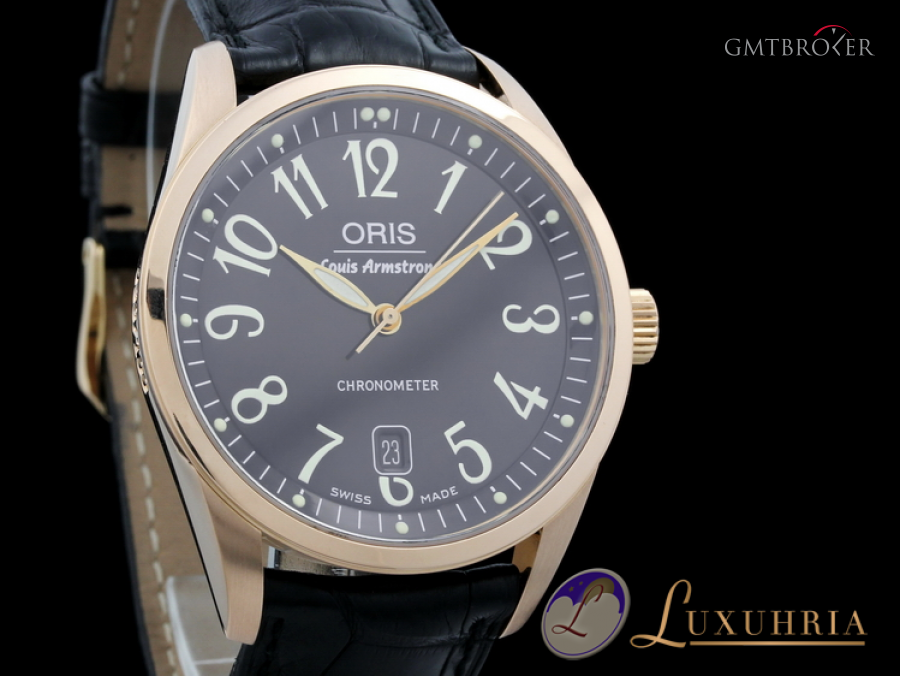 Oris Louis Armstrong 100th Birthday Limited of 100pcs 1 637-7504-06-84 194011