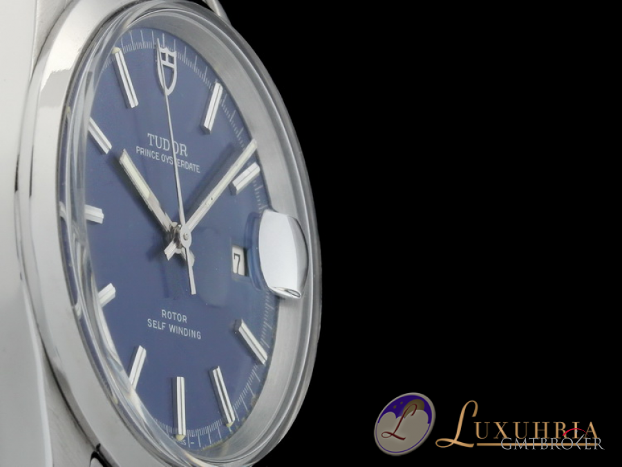 Tudor Prince Oyster Date Blau Edelstahl Automatik 38mm 90800 765283