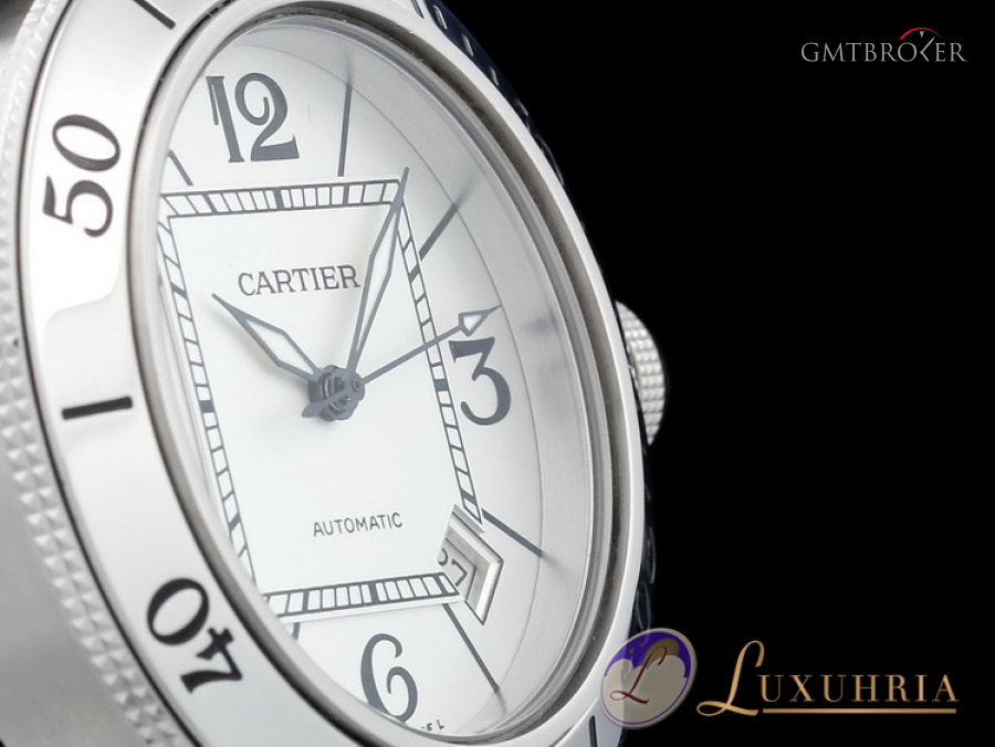 Cartier Pasha Seatimer Date Edelstahl 405mm W31080M7 652445