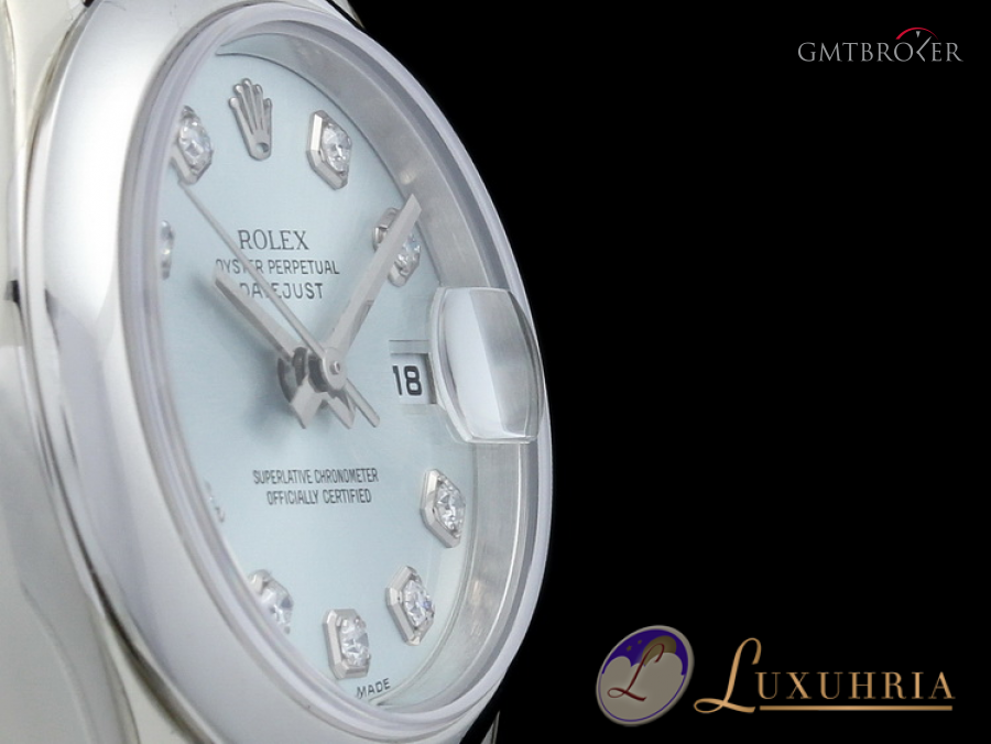 Rolex Datejust Platinum 950PT Diamantzifferblatt  Ice-Bl 179166 497681