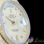 Rolex Day-Date 18kt Gelbgold mit Diamantbesatz LC100