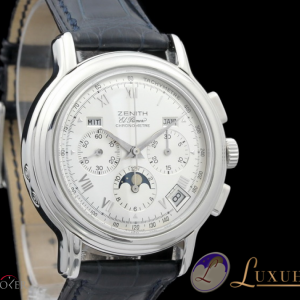 Zenith El Primero Chronomaster Triple Calendar Edelstahl 14/01.0240.410 815966