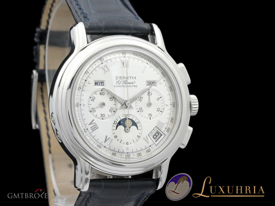 Zenith El Primero Chronomaster Triple Calendar Edelstahl 14/01.0240.410 815966