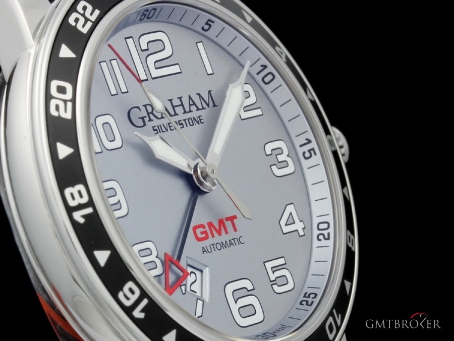 Graham Silverstone Time Zone GMT 42mm  UVP 3400EUR 2TZAS.S01A 192241
