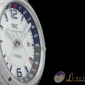 IWC Ingenieur Dual Time 43 Automatik Edelstahl Datum W IW324404 765406