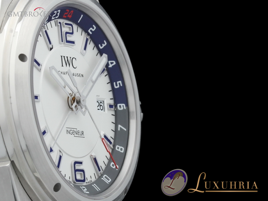 IWC Ingenieur Dual Time 43 Automatik Edelstahl Datum W IW324404 765406